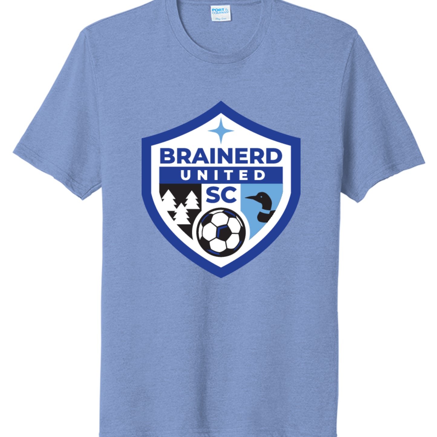 Carolina Blue Heather - PC330 - FRONT