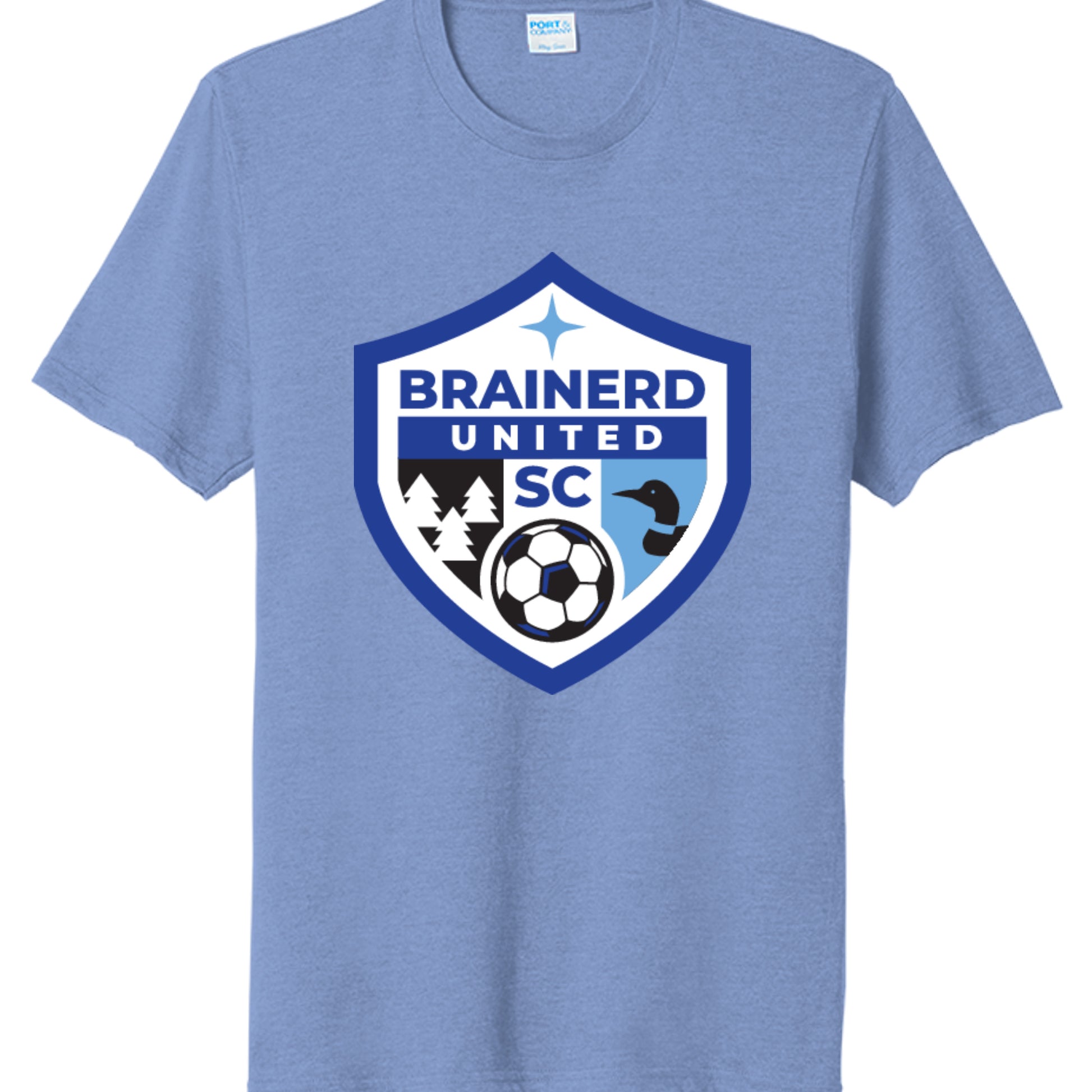 Carolina Blue Heather - PC330 - FRONT