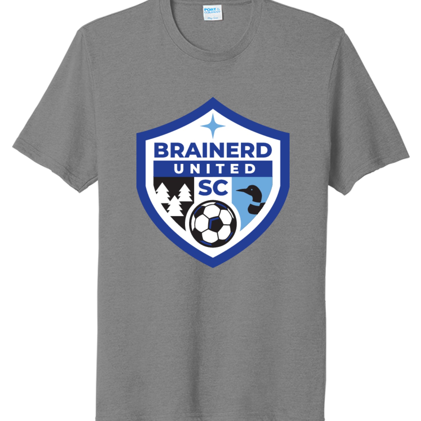 Graphite Heather - PC330 - FRONT